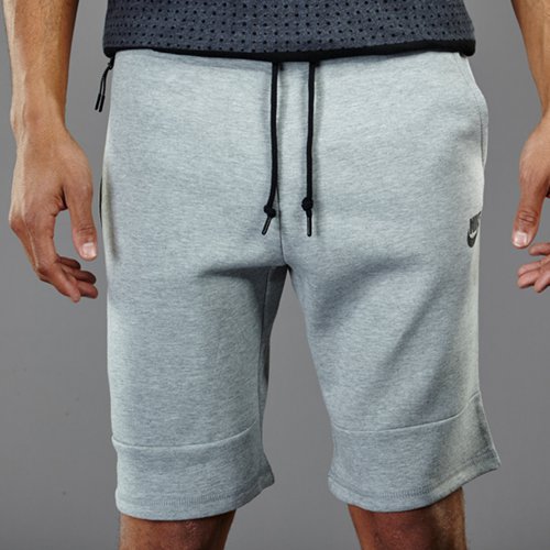 Nike Sportswear Tech Fleece Shorts Dark Grey Heather / Medium Grey / Black / Black for Men